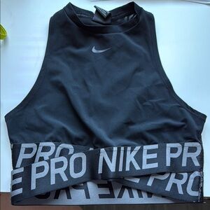 Nike Women's Black Crop Top